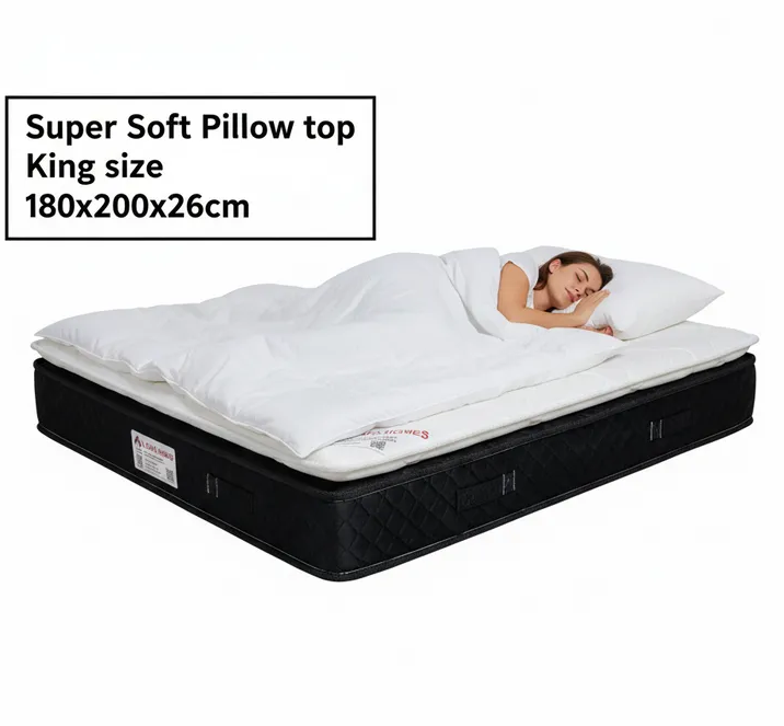 AL SAFA 180x200x26cm Super Soft Pillow Top King Size