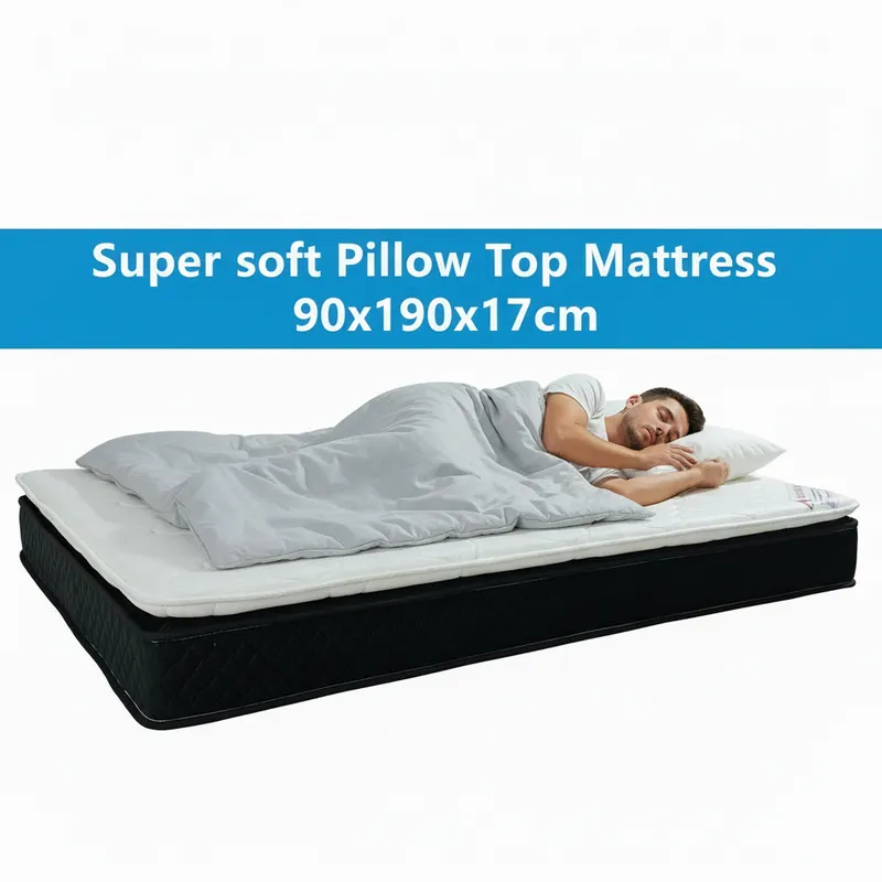 AL SAFA 90x190x17cm Super Soft Pillow Top